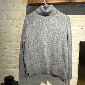 Michael Kors cable turtleneck sweater